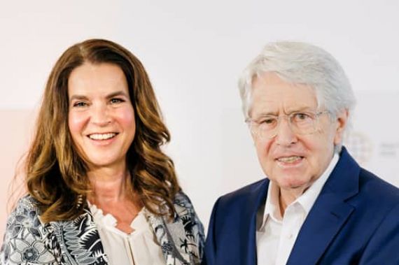 Katarina Witt und Frank Elstner